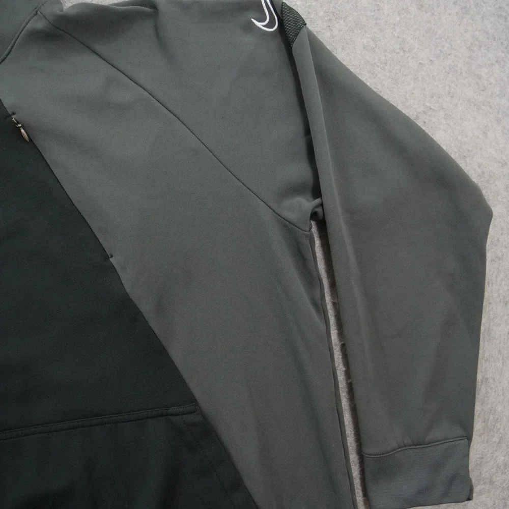 Nike Hoodie Swetshirt Mens 2XL XXL Gray Black Academy 20 Soccer Pullover Hooded